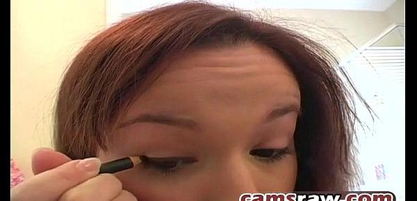  Cute Jamie Lynn making herself beautiful for solo masturbation session